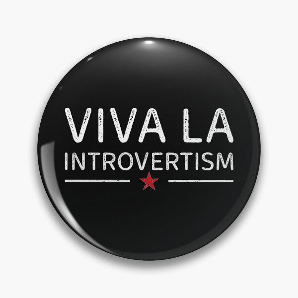 Aperçu de l'œuvre Viva la Introvertism - ne sommes-nous pas tous des introvertis maintenant pendant la quarantaine mondiale Funny sarcastic design. créée et vendue par MrazTees.