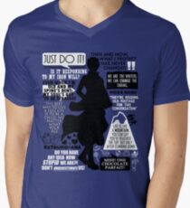 Gintama - Sakata Gintoki Quotes Men's V-Neck T-Shirt