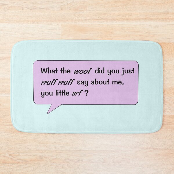 Item preview, Toontown "What the woof?" designed and sold by blue-jay-art.