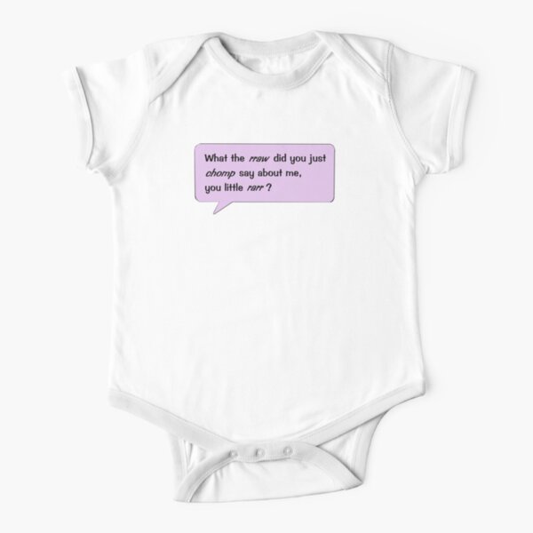 Copypasta Short Sleeve Baby One Piece Redbubble