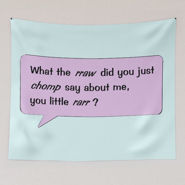 Item preview, Toontown "What the rraw?" designed and sold by blue-jay-art.