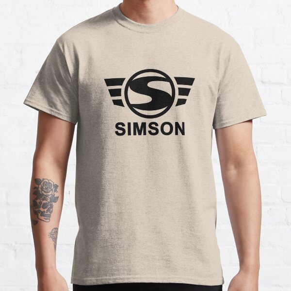 Simson Logo (schwarz) Classic T-Shirt