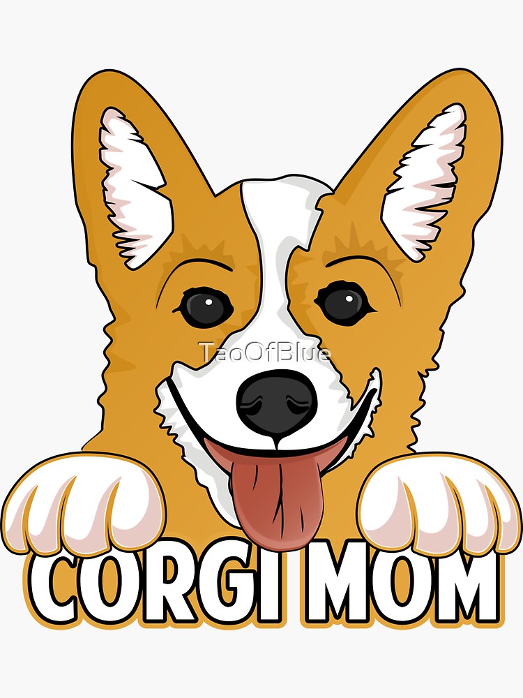 Corgi Mom by TaoOfBlue