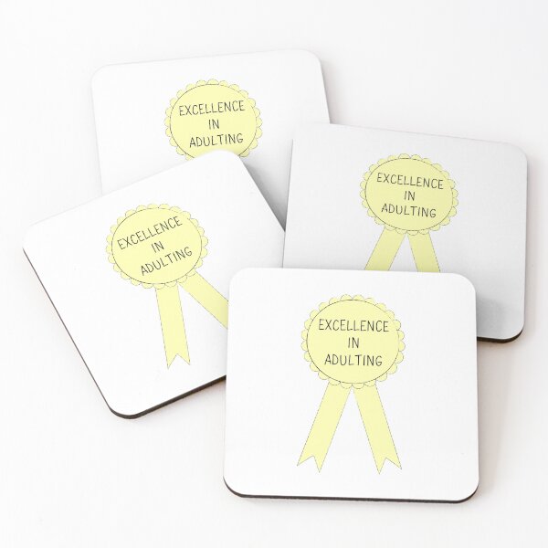 Item preview, excellence in adulting award designed and sold by dludesigns.