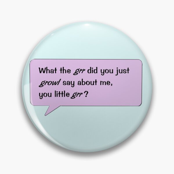 Item preview, "What the grr?" designed and sold by blue-jay-art.