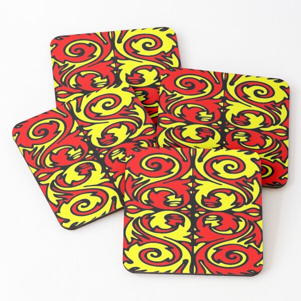 Item preview, RED BLACK YELLOW-341 designed and sold by Infopreneur1231.
