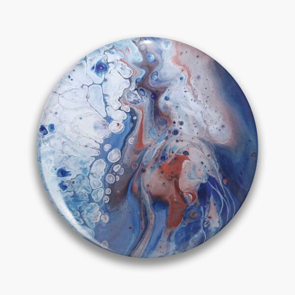 Item preview, Ethen fluid expressionism abstract structures gradient spiral designed and sold by donaukiesel.