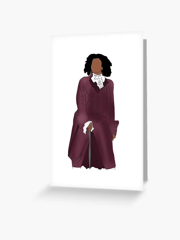 Thomas Jefferson Hamilton Musical Greeting Card for Sale by jelliebean32 Redbubble