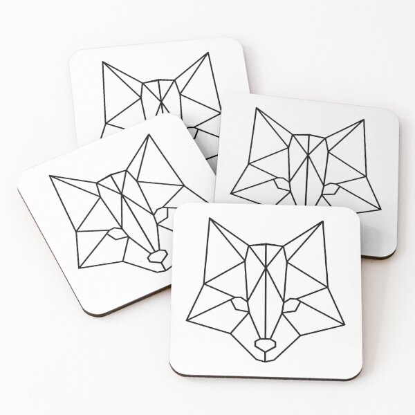 Item preview, Fox line drawing designed and sold by Dank-your-Style.