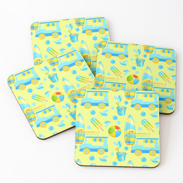 Item preview, Colorful Summer and Beach Fun Pattern designed and sold by SarahTeskk.