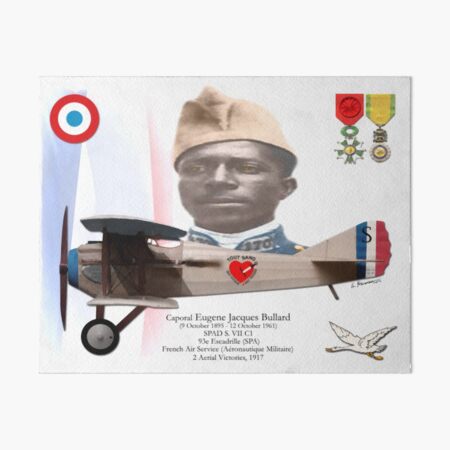 Caporal Eugene Jacques Bullard Art Board Print