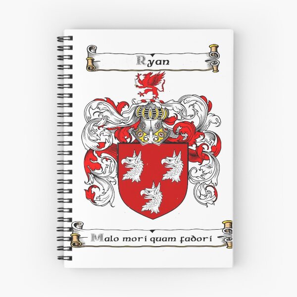 Item preview, Ryan Family Crest designed and sold by Hibernia29.