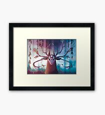 Alpha Hirsch Gerahmtes Wandbild