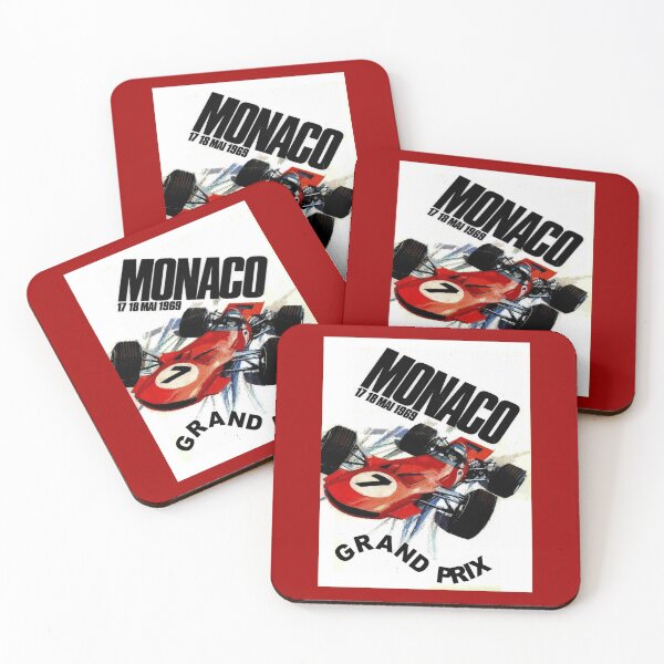 Item preview,  MONACO : Vintage 1969 Grand Prix Auto Racing Print designed and sold by posterbobs.