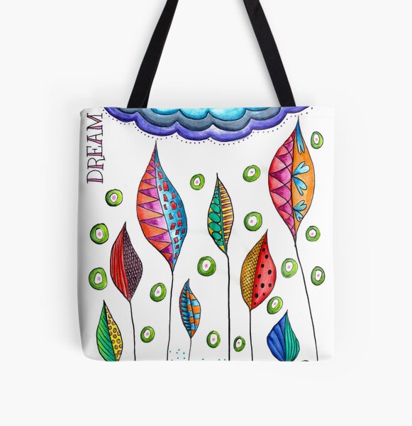 Dream of a New A World All Over Print Tote Bag