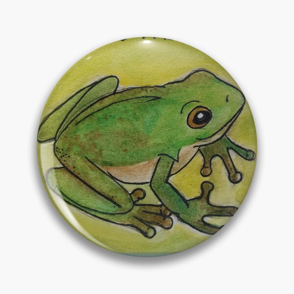 Item preview, Frog sticker designed and sold by Elizabeth  Howell.