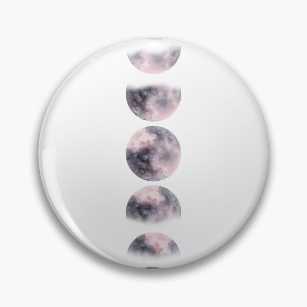 Item preview, Phases of the Moon (Pink Blush) designed and sold by NeptuneDesigns.