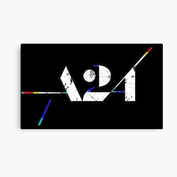 A24 Logo Canvas Print