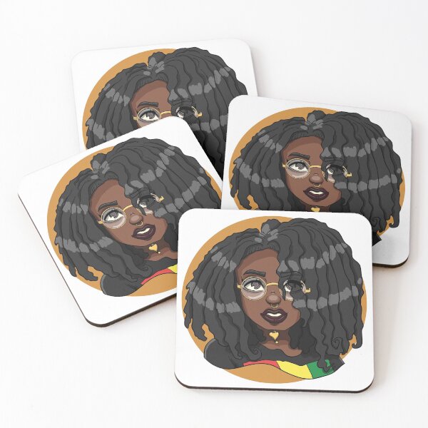 Item preview, Black Girl Anime Cutey designed and sold by animejones.