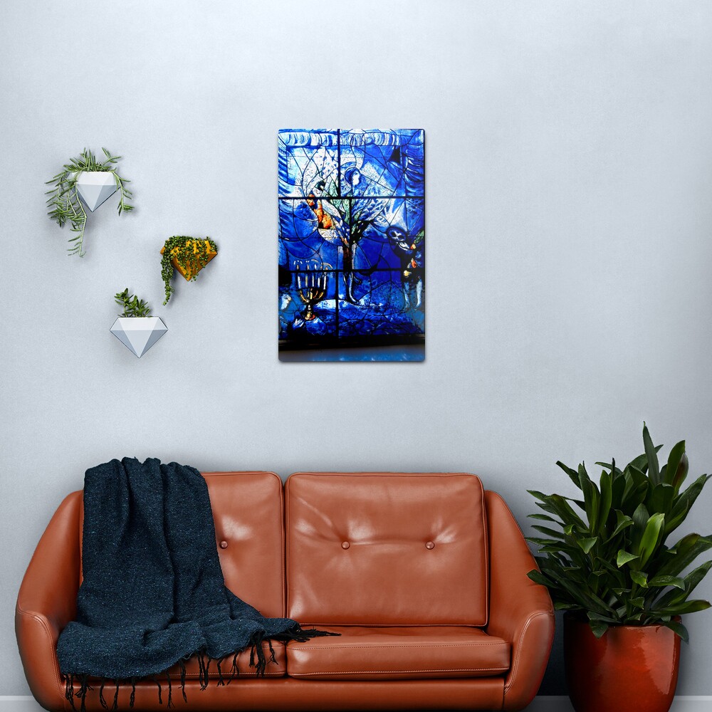 Marc Chagall glass panel Metal Print