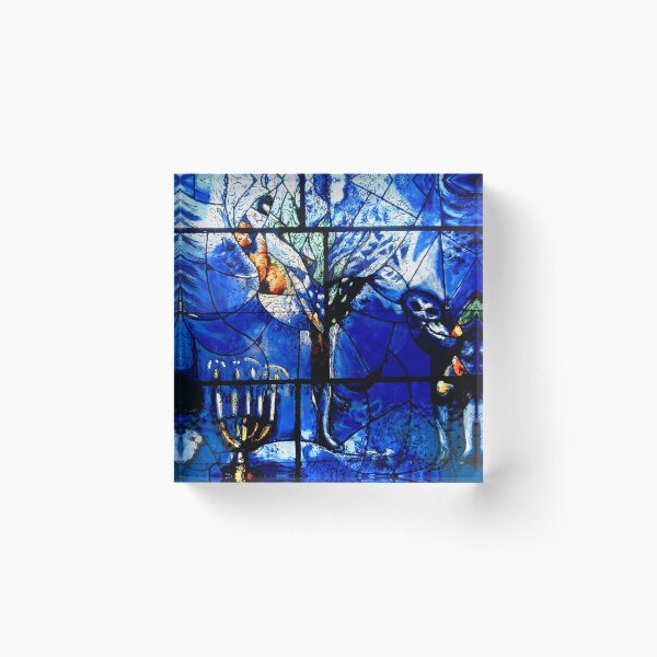 Marc Chagall glass panel Acrylic Block