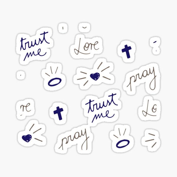 Trust Me Sticker