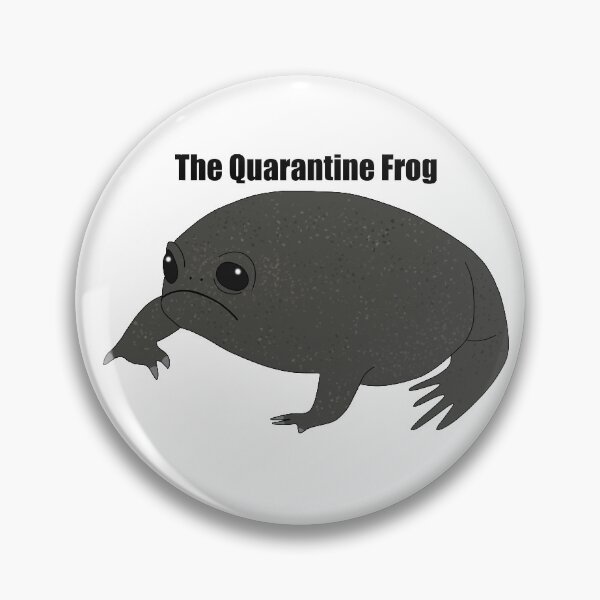 Item preview, The Quarantine Frog designed and sold by Sam73113.