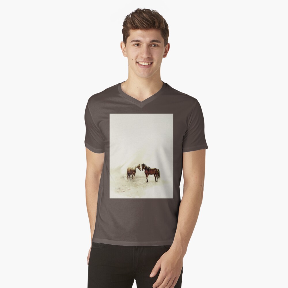 Item preview, V-Neck T-Shirt designed and sold by sara-moon.