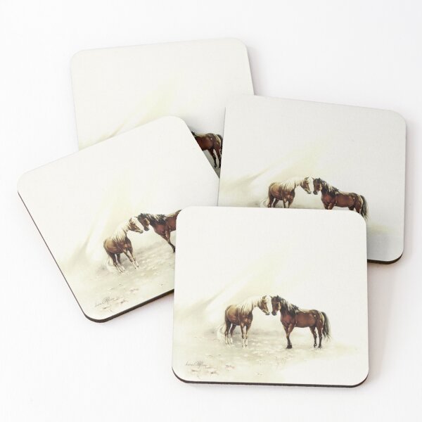 Item preview, Horses Meeting designed and sold by Sara Moon.