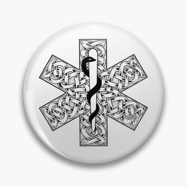 Item preview, Celtic EMT Paramedic Star of Life designed and sold by Pat Fish.