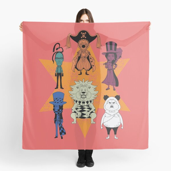 Buggy Pirates Scarves Redbubble - akuma pirates roblox