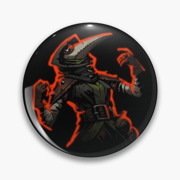 face mask - Plague Doctor Pin