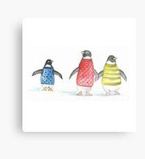 penguins Metal Print