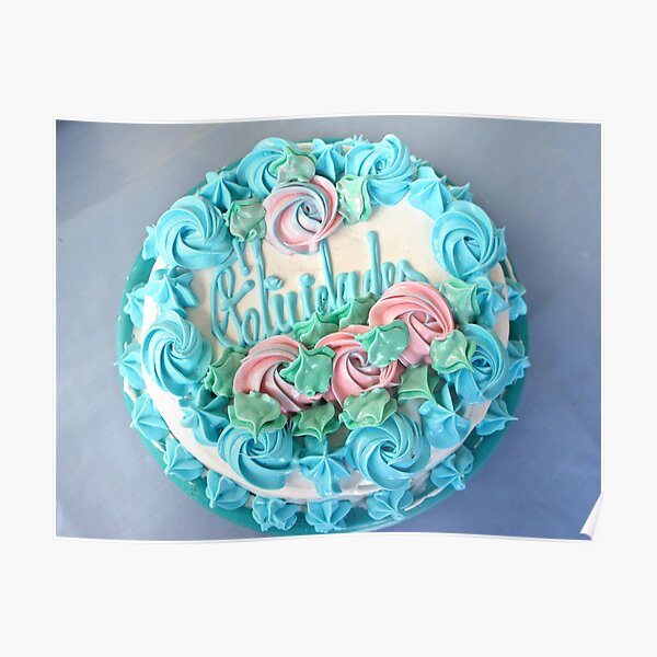 happy new year cake Poster