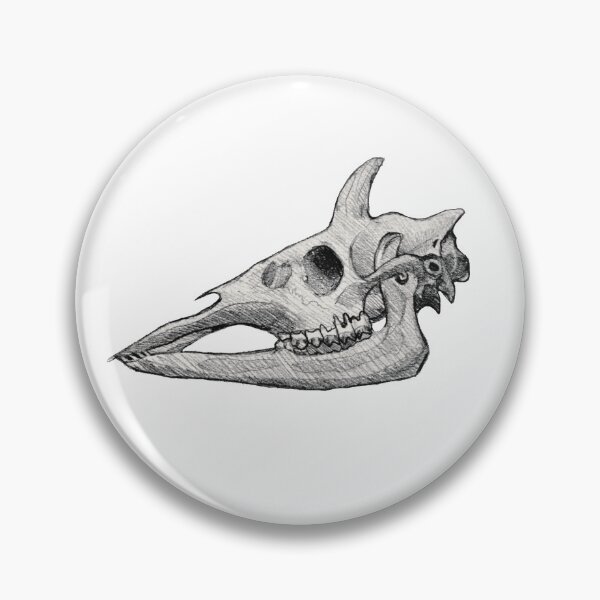 Item preview, Okapi Skull designed and sold by Charlotte Hohman.