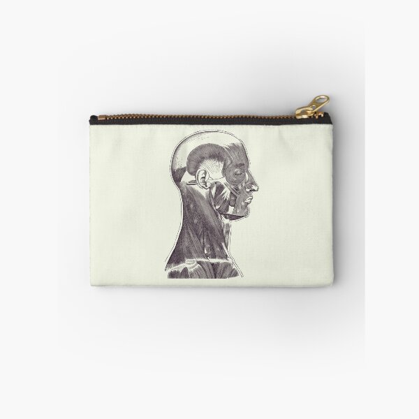 Item preview, Head and Neck Muscular System - Simple Diagram - Vintage Anatomy 2 designed and sold by VAposters.