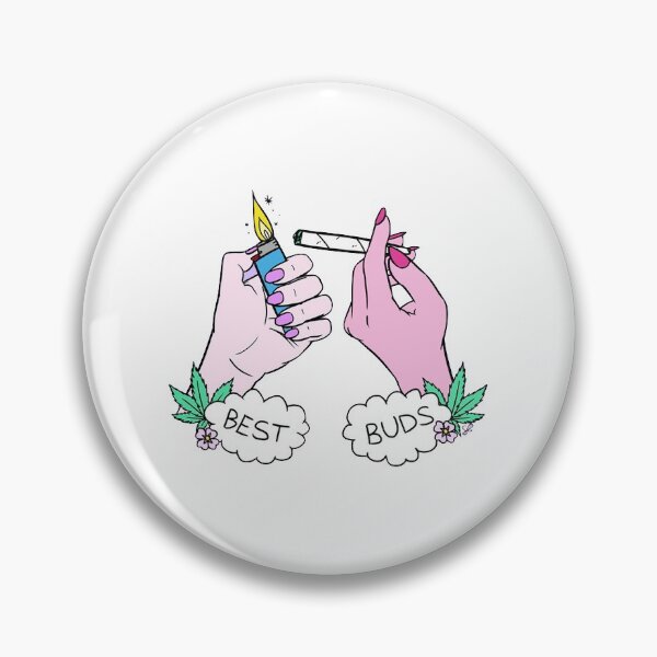 Item preview, Best Buds Weed Sticker designed and sold by cherrygloss.