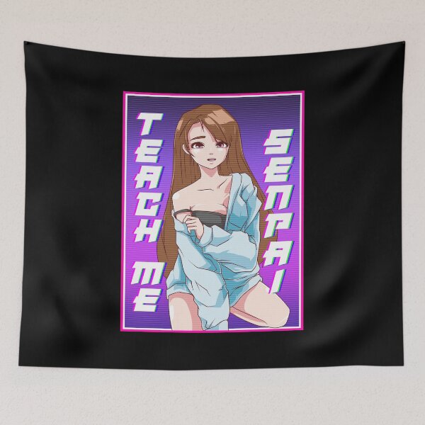 Item preview, Cute Teach Me Senpai Anime Girl Japanese Kawaii designed and sold by perfectpresents.