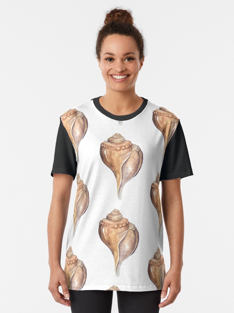 Alternate view of Knobbed Whelk Graphic T-Shirt