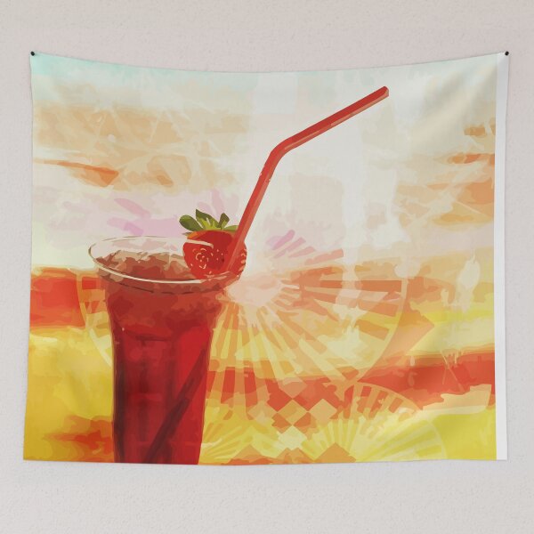 Item preview, Delicious strawberry drink designed and sold by harietteh.