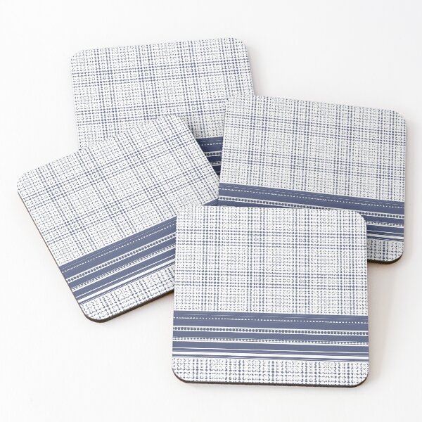 Item preview, Pantone Blue Multi Pattern Design designed and sold by Sheila Wenzel Ganny.