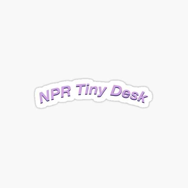 Tiny Desk Button: Pink - NPR Shop