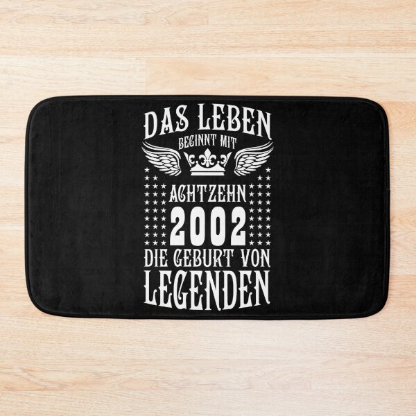 Item preview, Life begins at eighteen 18 2002 The birth of legends 2020 designed and sold by Margarita-Art.