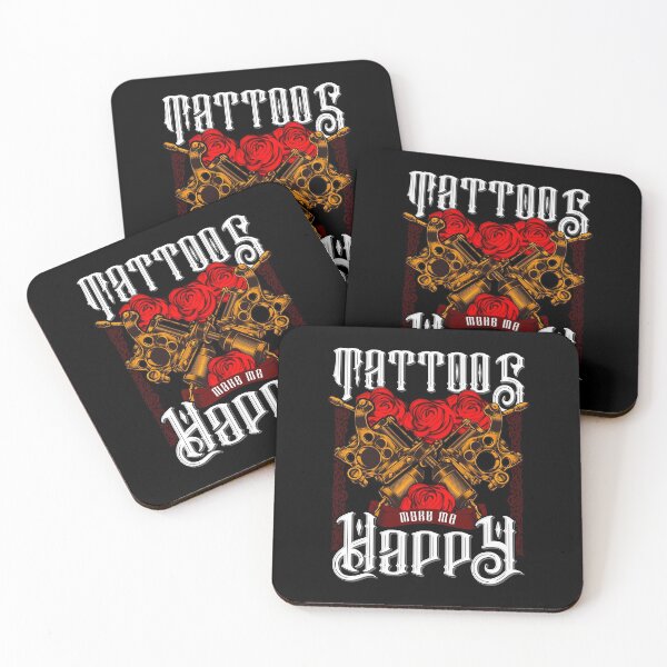 Item preview, Tattoos Make Me Happy You Inked Tattooed designed and sold by perfectpresents.