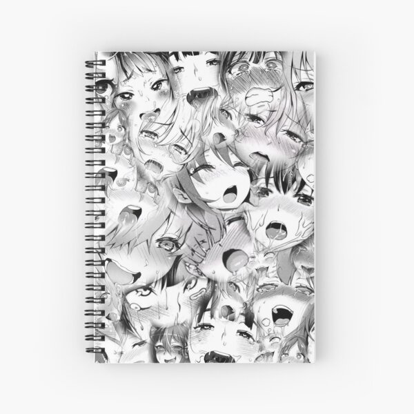 Ahegao Spiral Notebooks | Redbubble