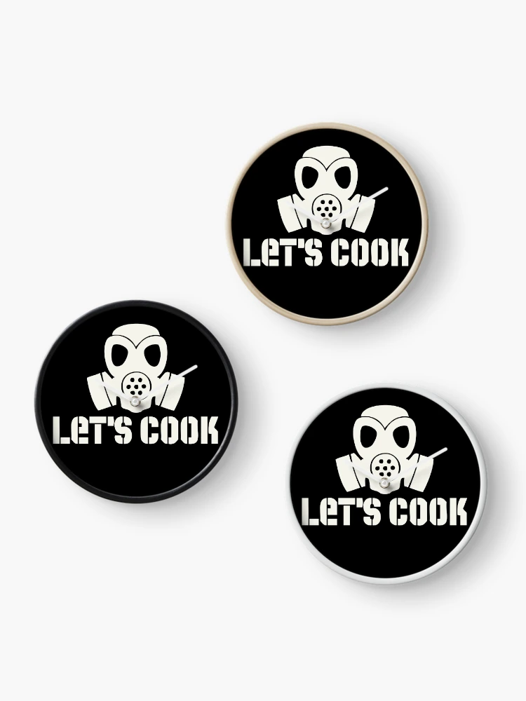 Thumbnail 3 of 4, Clock, Let's Cook designed and sold by ThingsShop.