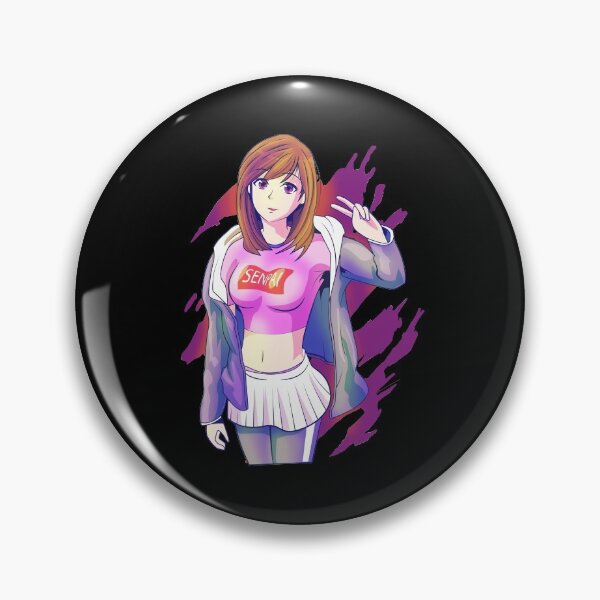 Item preview, Senpai Girl Kawaii Anime Woman designed and sold by perfectpresents.