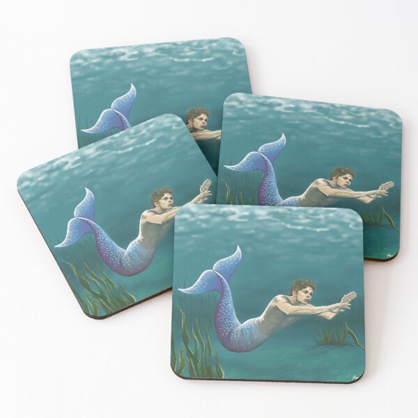 Item preview, Merman underwater  designed and sold by JaqiW.