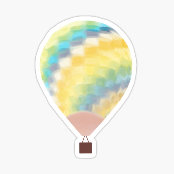 HOT AIR BALLOON Sticker