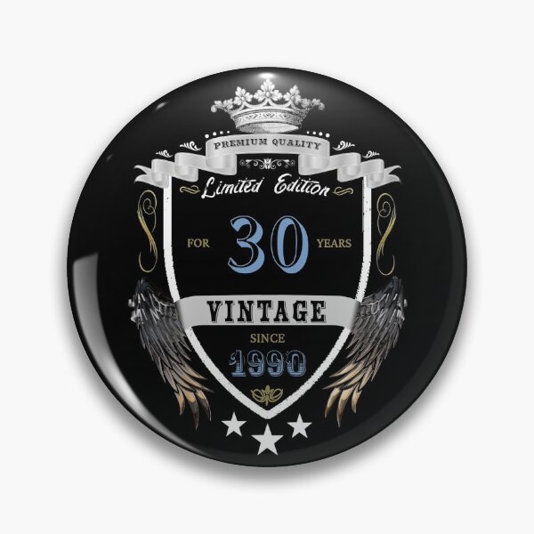 Item preview, Vintage 1990 30th Birthday - Light Blue designed and sold by ryanwfraser.